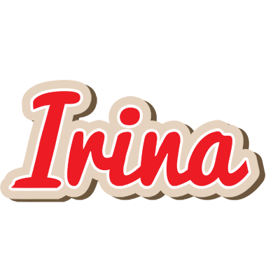 Irina chocolate logo