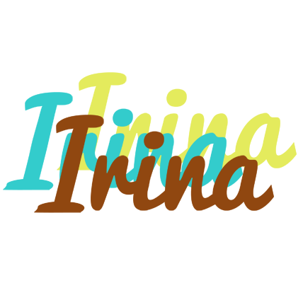 Irina cupcake logo