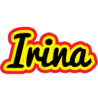 Irina flaming logo