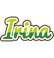 Irina golfing logo