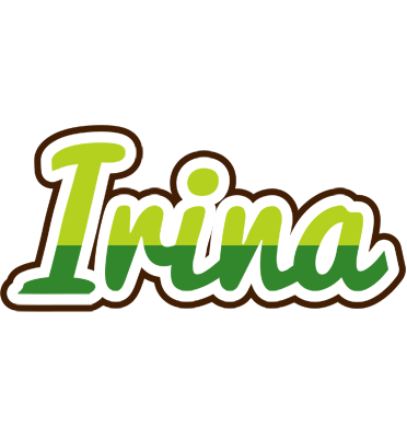 Irina golfing logo