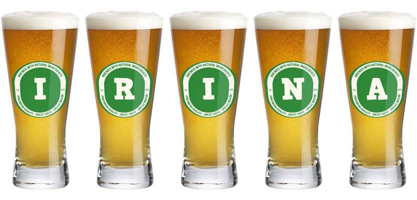 Irina lager logo
