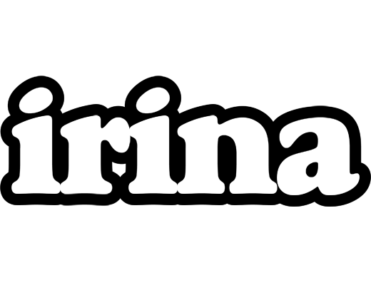 Irina panda logo