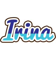 Irina raining logo