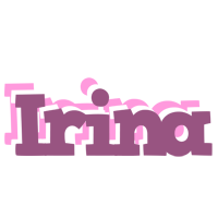 Irina relaxing logo