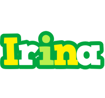 Irina soccer logo