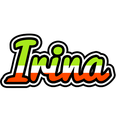 Irina superfun logo