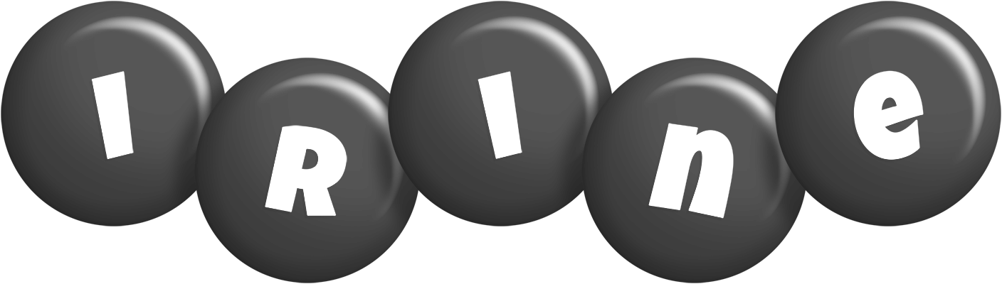 Irine candy-black logo