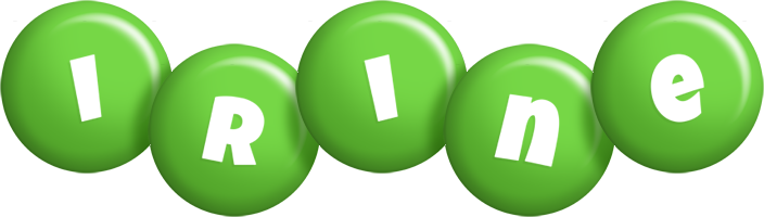 Irine candy-green logo