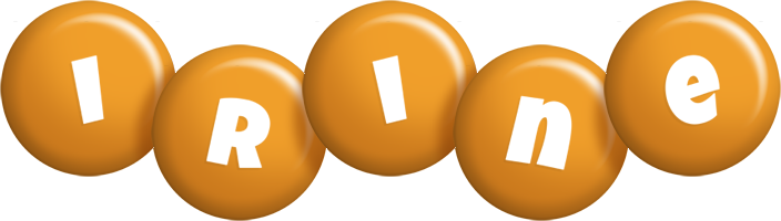 Irine candy-orange logo
