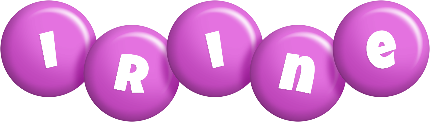 Irine candy-purple logo