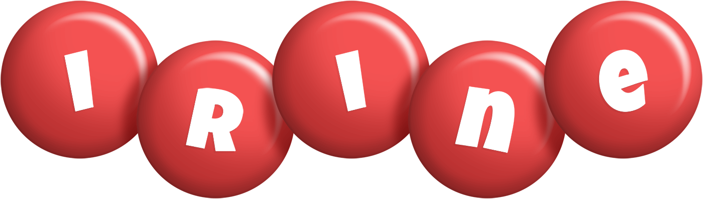 Irine candy-red logo