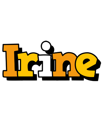 Irine cartoon logo
