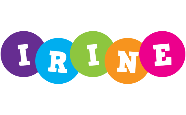 Irine happy logo