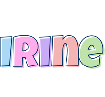 Irine pastel logo