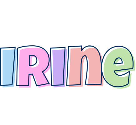 Irine pastel logo