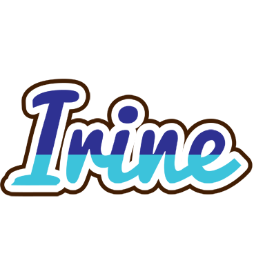 Irine raining logo