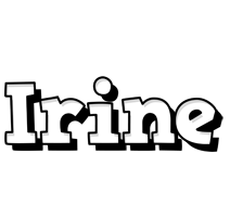 Irine snowing logo