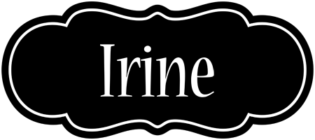 Irine welcome logo