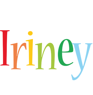 Iriney birthday logo