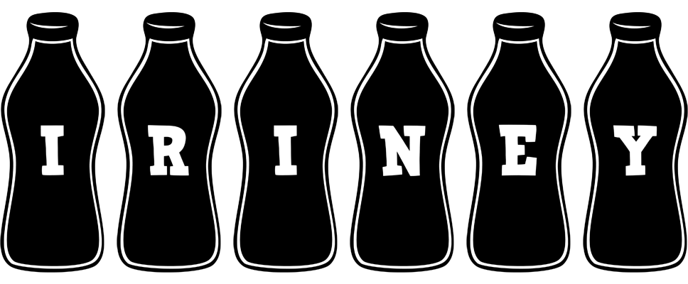 Iriney bottle logo