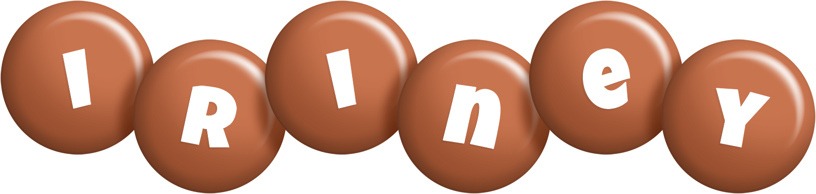 Iriney candy-brown logo
