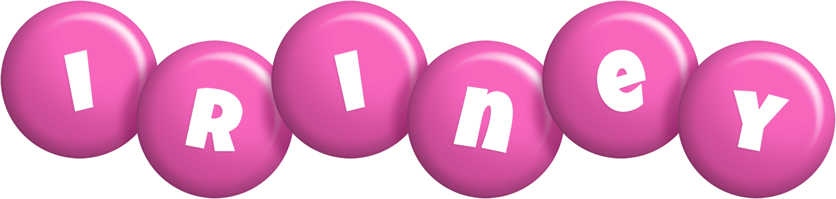 Iriney candy-pink logo