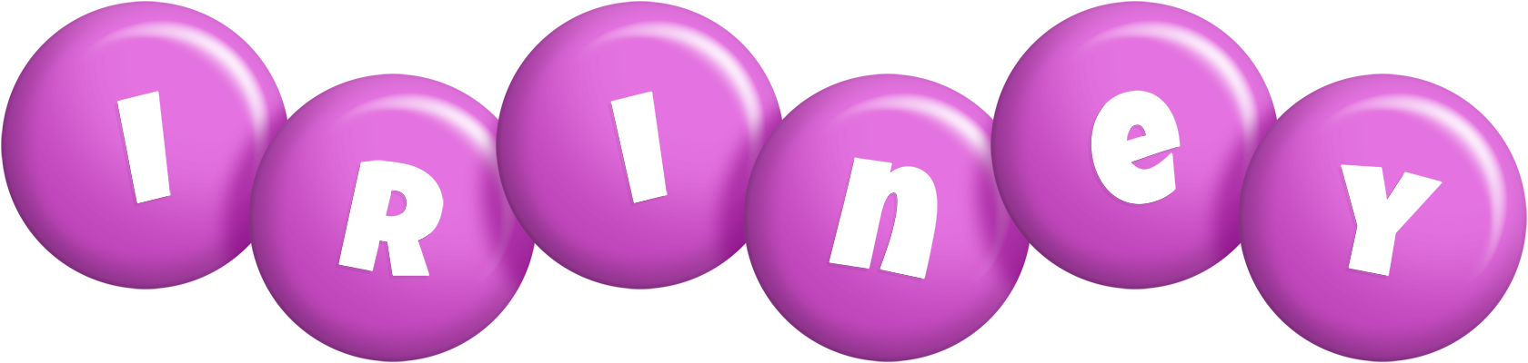 Iriney candy-purple logo