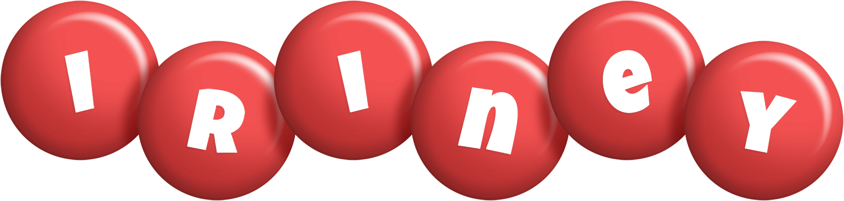 Iriney candy-red logo