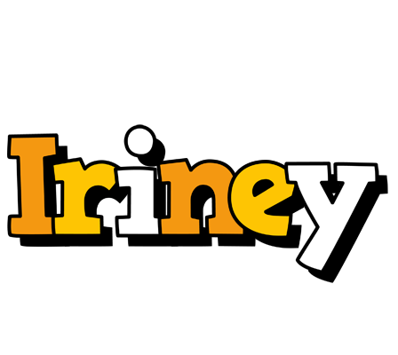Iriney cartoon logo