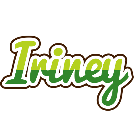 Iriney golfing logo