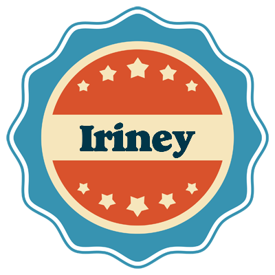 Iriney labels logo