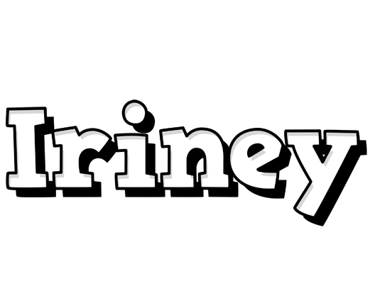 Iriney snowing logo