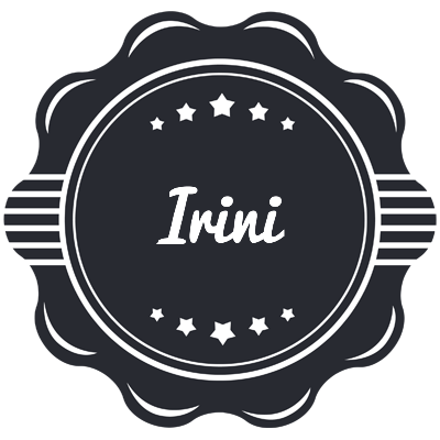 Irini badge logo