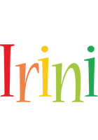 Irini birthday logo