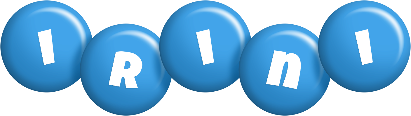Irini candy-blue logo