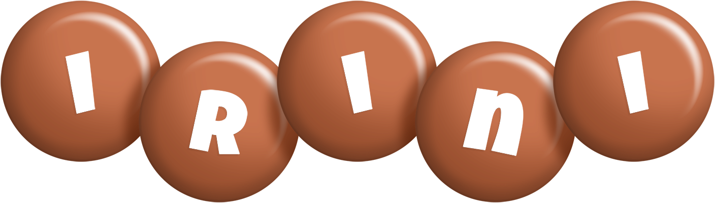 Irini candy-brown logo