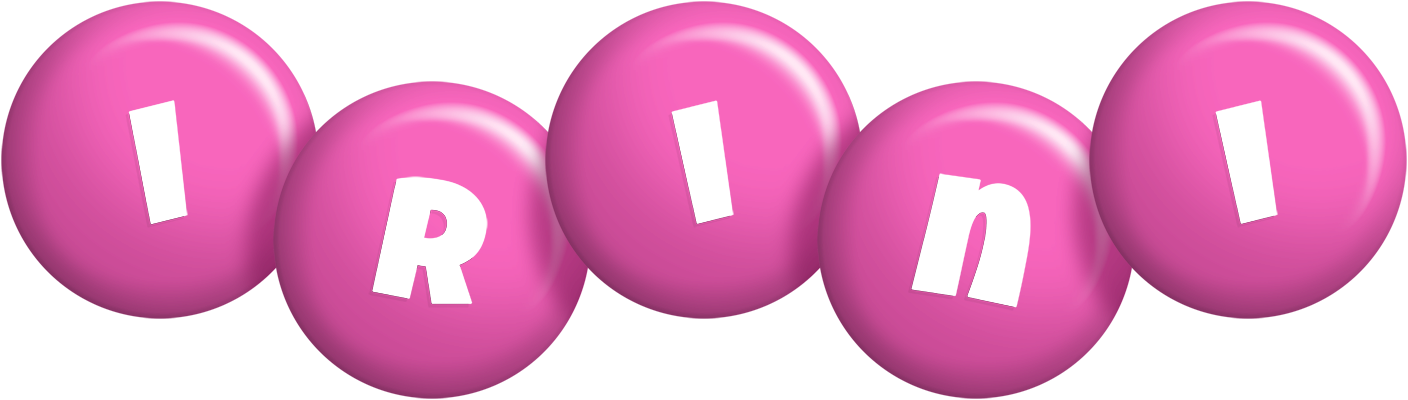 Irini candy-pink logo