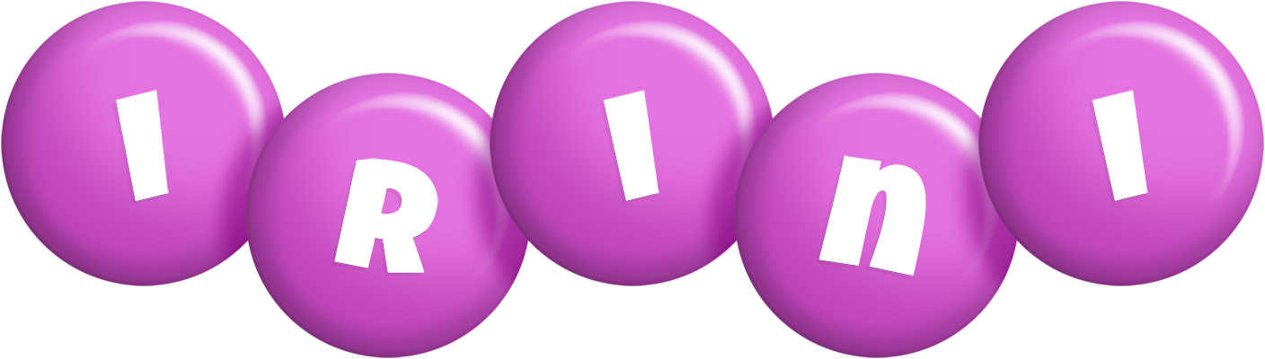 Irini candy-purple logo
