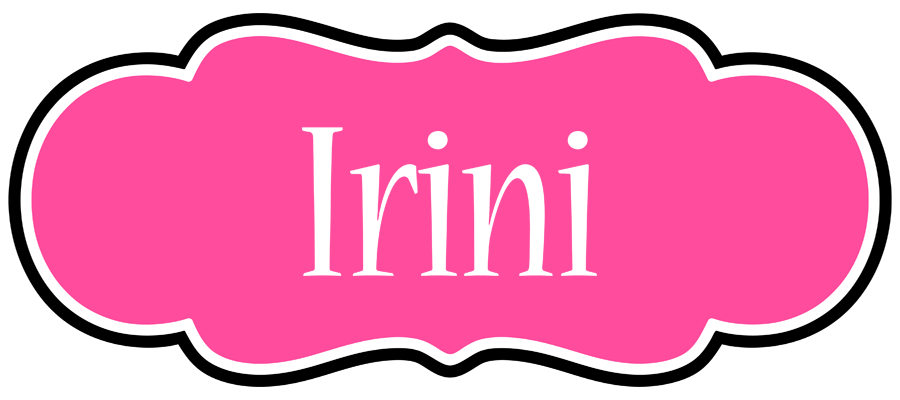 Irini invitation logo