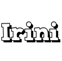 Irini snowing logo