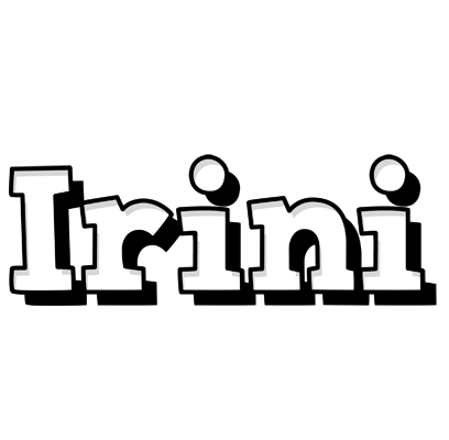 Irini snowing logo