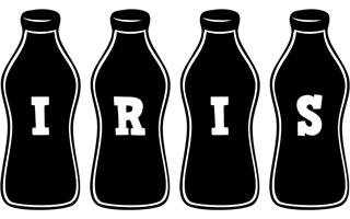 Iris bottle logo