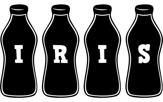 Iris bottle logo