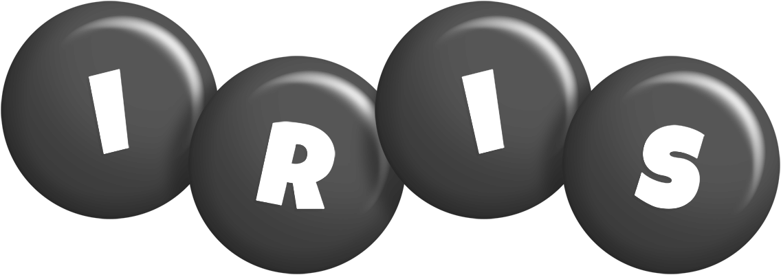Iris candy-black logo