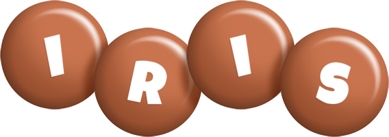 Iris candy-brown logo