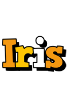 Iris cartoon logo