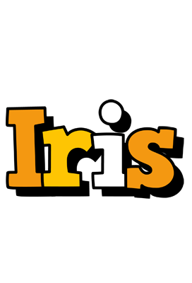 Iris cartoon logo