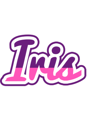 Iris cheerful logo