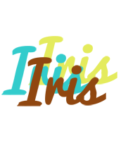 Iris cupcake logo